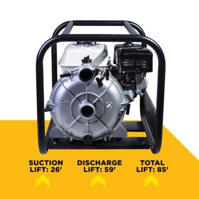 Image showing  2 in. Semi-Trash Transfer Pump with Honda GX200 Engine