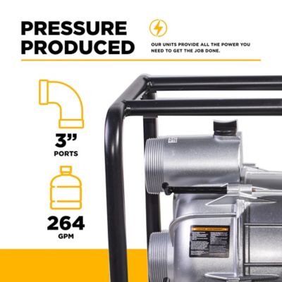 Image showing  3 in. Semi-Trash Transfer Pump with Honda GX200 Engine