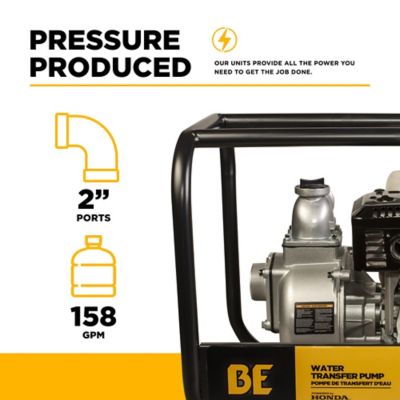 Image showing  2 in. Water Transfer Pump with Honda GX200 Engine
