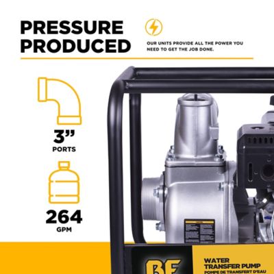 Image showing  3 in. Water Transfer Pump with Powerease 225 Engine