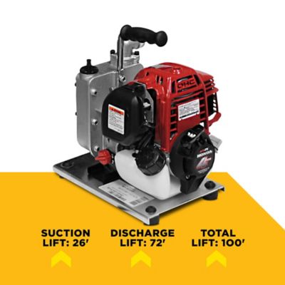 Image showing  1 in. Water Transfer Pump with Honda Engine