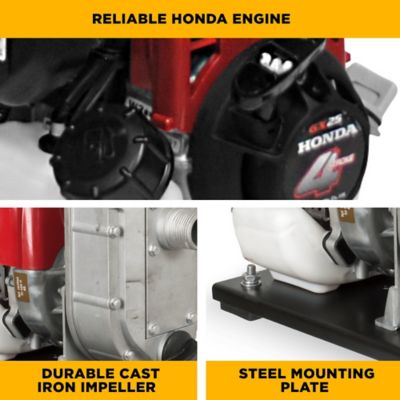 Image showing  1 in. Water Transfer Pump with Honda Engine
