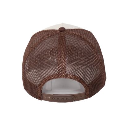 Image showing  Western Howdy Mesh Back Cap, Brown/Cream