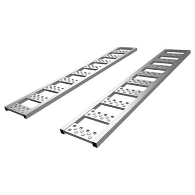 Uriah Products 77 x 13in. Straight Aluminum Ramp 1,250 lb. Capacity