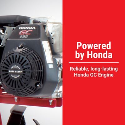 Image showing  Till-N-Plow Tiller Honda GC160