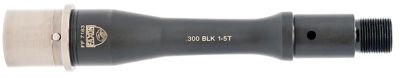 Faxon Firearms 300 Blackout Match Barrel, 6 in., 5/8 in. x 24 Thread, Nitride, 416-R Stainless