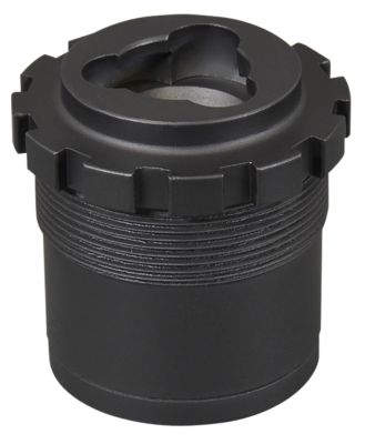 Yankee Hill 3-Lug HD Adapter, 3/8 in.-24 Thread, Aluminum/Stainless Steel