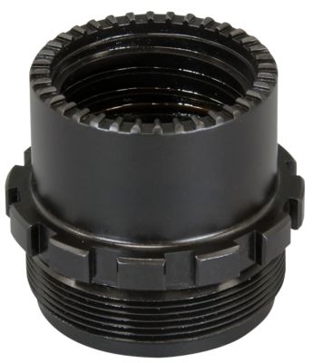 Yankee Hill Phantom QD Adapter, 3/8 in.-24 Thread, Black, Stainless Steel
