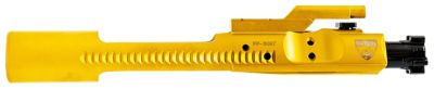 Faxon Firearms M16 5.56 Bolt Carrier Group for AR-15/M16, 223 Rem/5.56 NATO, Mid-Length, Gold, TiN PVD Coated, 9310 Steel