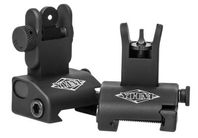 Yankee Hill Q.D.S. Sight Set for AR-Platform, Black Hardcoat Anodized