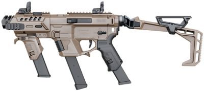 Recover Tactical P-IX+MG PG9 SR20 Metal Front Guard Folding Stock for Glock Models, Tan