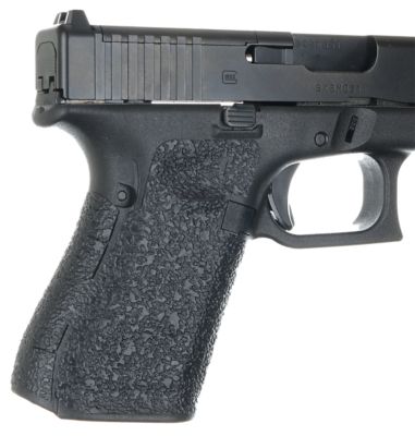 Talon Adhesive Grip for Glock Gen5 19/23/25/32/38/44 w/No Backstrap, Black, Textured Rubber