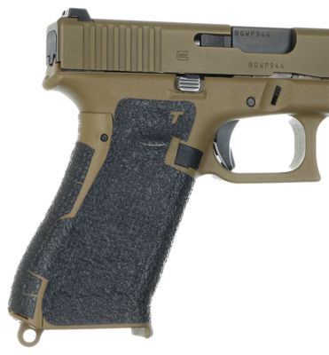 Talon Adhesive Grip for Glock 17 Gen5/45/19X, Black, Textured Rubber