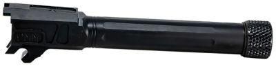 Faxon Firearms 9mm Luger Match Series Barrel for Sig P365 XL, 1/2 in. x 28 Thread, Fluted, Threaded, Black Nitride, Stainless