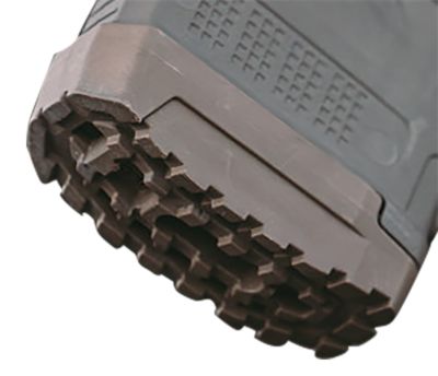 Die Free Dos Boot Base Plate for Magpul PMAG Gen M3 Magazines, 2 Round Capacity, Coyote Brown, 3-Pack