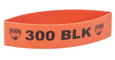 Faxon Firearms Magazine Marker Bands for AR-15, 300 Blackout, Red, Silicone, 10-Pack