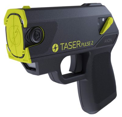 AXON/TASER (LC PRODUCTS) Pulse 2 Taser, 15 ft. Range, Black/Yellow