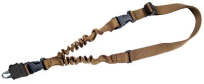 Tacshield Shock Webbing Single-Point Rifle/Shotgun Sling, Coyote Tan