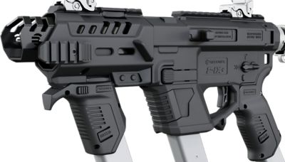 Recover Tactical P-IX+MG PG9 SR20 Metal Front Guard for Glock Models, Black, PIXPMG01