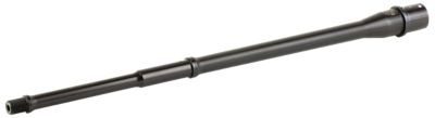 Faxon Firearms 5.56x45mm NATO Match Series Gunner Barrel, 16 in., 1/2 in. x 28 Thread, Target Crown, Steel QPQ, Black Nitride