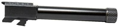 Faxon Firearms 9mm Luger Duty Series Barrel for Glock 19 Gen2-5, 1/2 in. x 28 Thread, Black Nitride, Steel