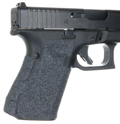 Talon Adhesive Grip for Glock Gen5 19/23/25/32/38/44 w/No Backstrap, Black, Textured Granulate