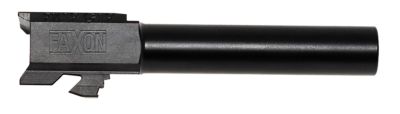 Faxon Firearms 9mm Luger Duty Series Barrel for Glock 19 Gen2-5, Black Nitride, Steel