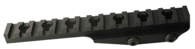 Yankee Hill Rail Extension, 6 in., Matte Black, Aluminum