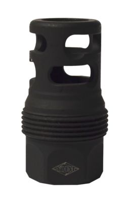 Yankee Hill sRx Q.D. Muzzle Brake, Short, 5/8 in. x 24 Thread, Black, Phosphate, Steel