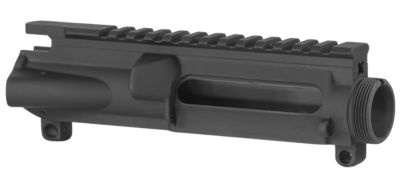 Yankee Hill Flat Top Upper Receiver for AR-15, 5.56x45mm NATO, 7075-T6 Aluminum, Black Anodized Receiver