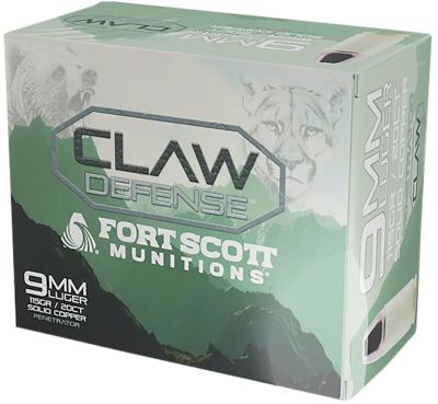 Fort Scott Munitions 9mm 115-Grain Handgun Ammunition, 20 Rounds