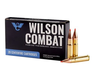 Wilson Combat .300 AAC Blackout 110-Grain Hornady V-Max Rifle Ammunition, 20 Rounds