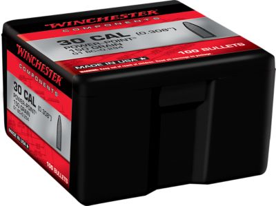 Winchester Ammo .350 Legend 145-Grain Metal Case Reloading Rifle Bullets, 100 Rounds