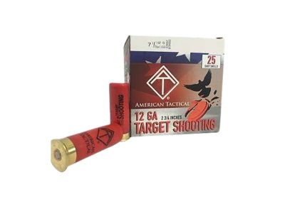 ATI 12-Gauge 7.5-Shot Shotgun Shells, 2.75 in., 1 oz., 25 Rounds