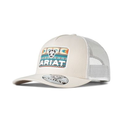 Ariat Ivory Aztec Patch Cap