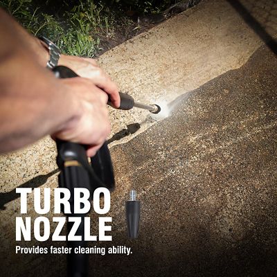 Image showing 9 th A-iPower Gas Powered Pressure Washer 3400 PSI 2.4 GPM With Onboard Soap Tank, with Spray Gun 5 Quick Connect Nozzles