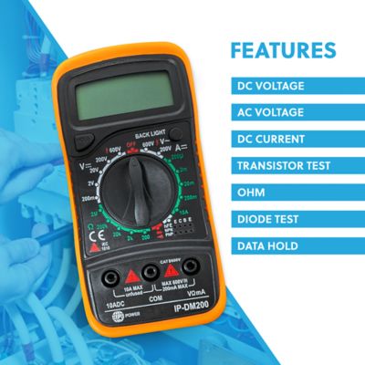 Image showing  IP Power Digital Multi-Meter