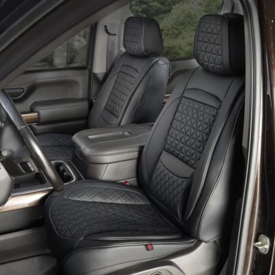 Seat Cover Solutions Black Fronts Only for Car, SUV, and Trucks