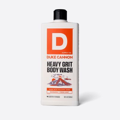 Duke Cannon Heavy Grit Exfoliating Body Wash, 18 oz.