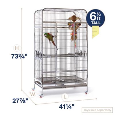 Image showing 5 th Prevue Pet Products Imperial Extra Large Stainless Bird Cage