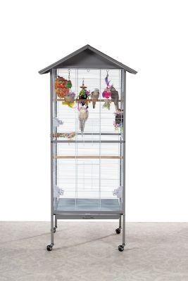 Image showing  Charming Aviary Large Bird Cage
