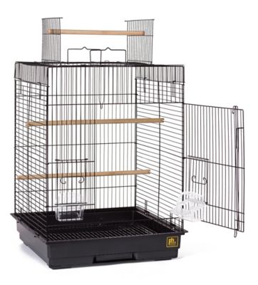 Image showing  Cockatiel Playtop Bird Cage, Black