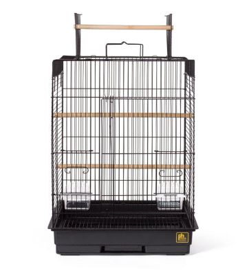 Image showing  Cockatiel Playtop Bird Cage, Black