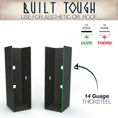Image showing  2 x 4in. Joist Hanger Bracket 6 pk.