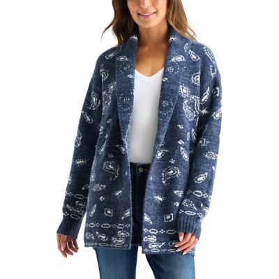 Lucky Brand Bandana Long Cardigan