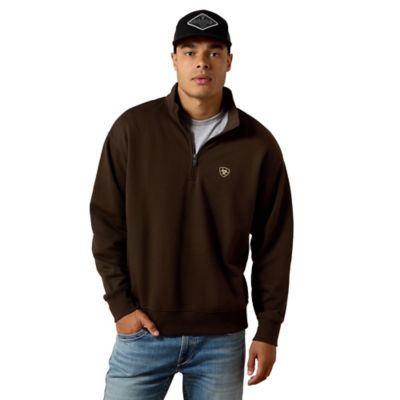 Ariat Holiday 1/4 Zip Sweatshirt, Delicioso