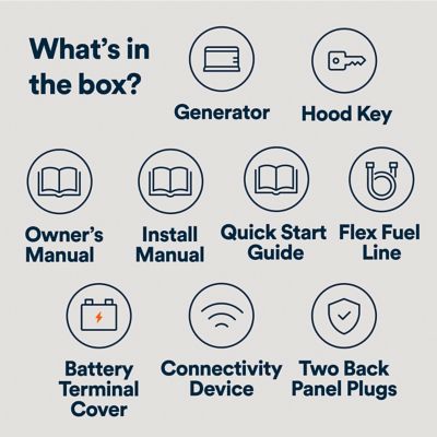 Image showing  Home Standby Generator 28 kW Dual Fuel (LP/NG) 200 Amp. Home Standby Generator Automatic Transfer Switch Included