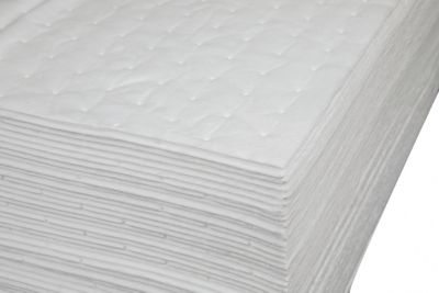 Image showing  Spill Absorbent Pads/Mats, 20 Length x 15in. Width, White