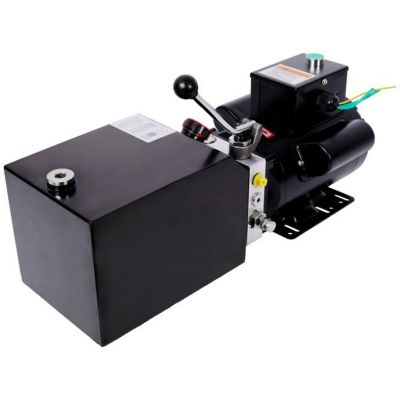 TMB Heavy-Duty Hydraulic Power Unit, AC 220 V Single Phase, 6 qt. Oil Reservoir
