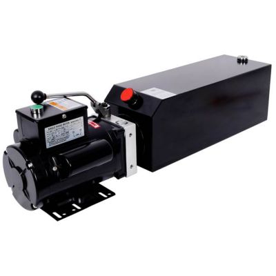 TMB Heavy-Duty Hydraulic Power Unit, AC 220 V Single Phase, 14 qt. Oil Reservoir